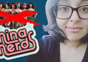 Arte: Montagem de Kao Tokio a partir de frame do vídeo Feminist Frequency e a foto de Daniela Rigon