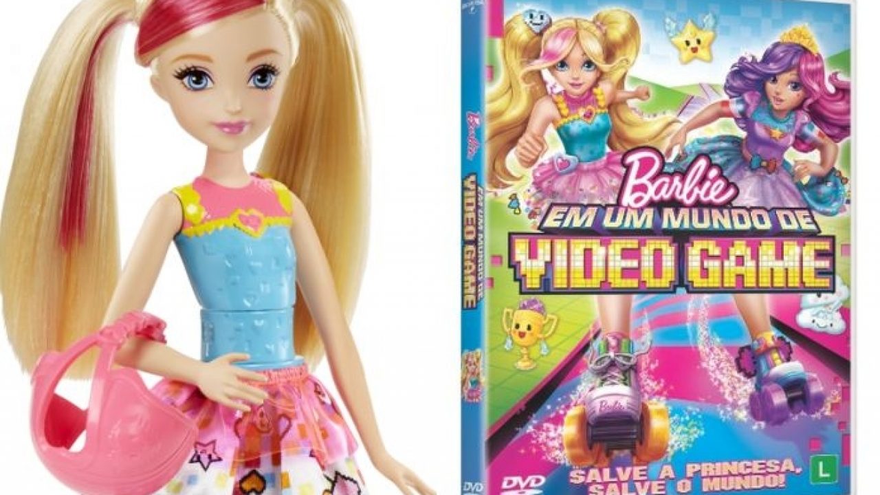 Barbie em um Mundo de Videogame é a nova série de bonecas da