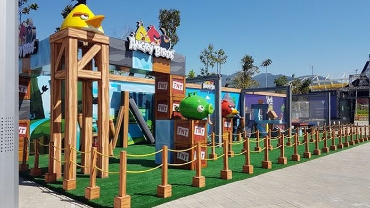 Angry Birds aterrissam na Game XP, que acontece no Rock in Rio 2017