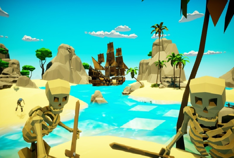 Imagem: Game em VR Virtual Pirate