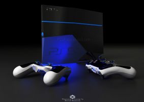 Imagem: concept para console PS5 do designer David Hansson