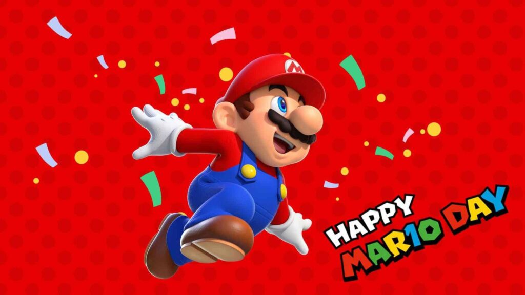 RELEMBRE 10 de março é o Mario Day, Dia Internacional do Super Mario