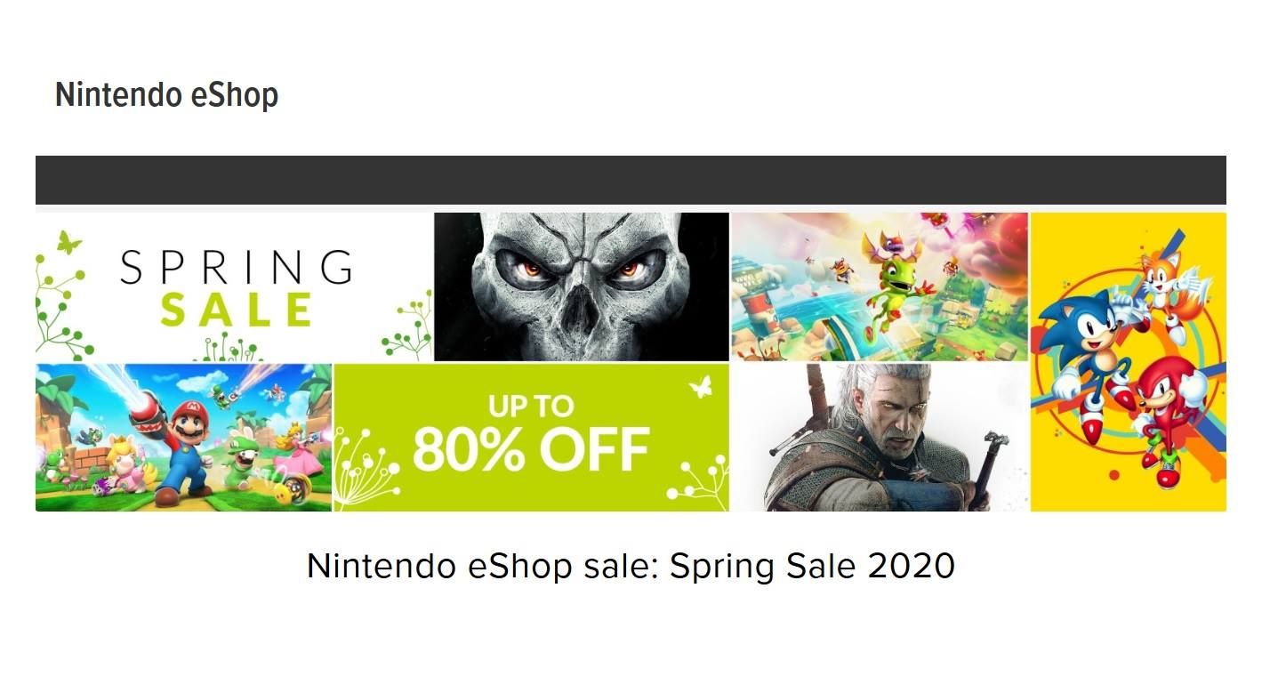 Eshop spring hot sale sale 2020