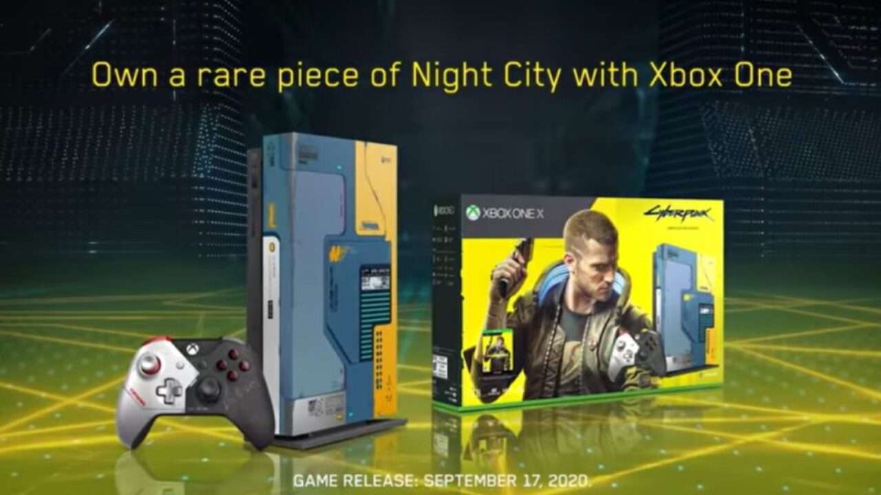 Cyberpunk 2077 xbox one x clearance bundle