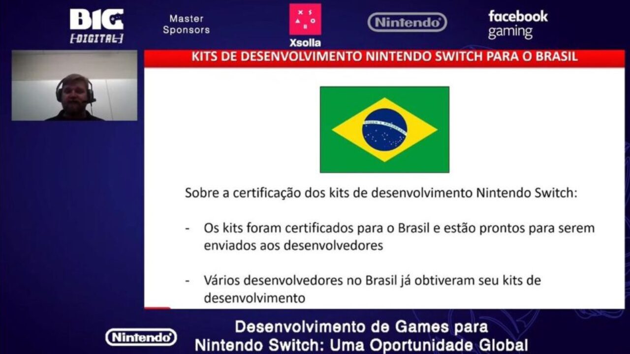 Nintendo anuncia loja digital de jogos para Switch no Brasil