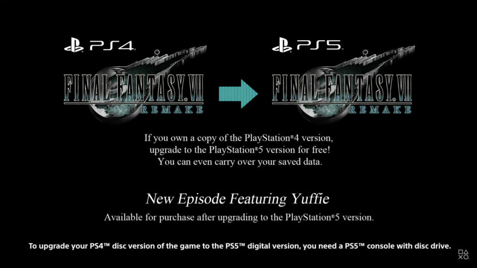 PS Plus: Final Fantasy 7 Remake é um dos jogos grátis de março no PS4/PS5