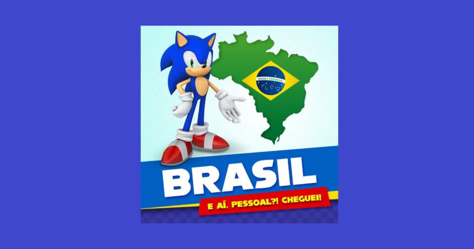 SEGA lança perfis oficiais do Sonic no Brasil