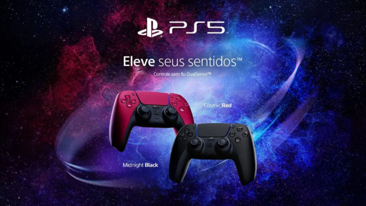 Com o anúncio do controle DualSense para o PS5, surgiram diversos designs  de cores