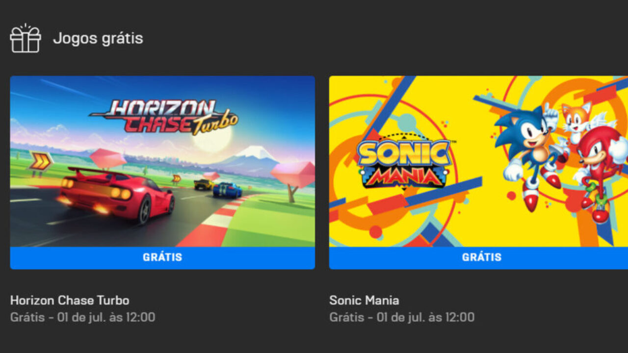 Sonic Mania estará de graça na Epic Games Store na próxima semana