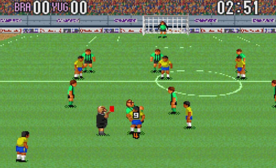 Lista traz jogos de futebol dos anos 90 que eram febre nos PCs