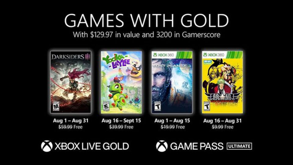 Confira os jogos grátis do Xbox Games With Gold de outubro - Drops de Jogos