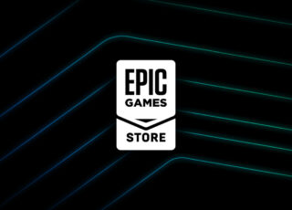 É o logotipo da Epic Games Store