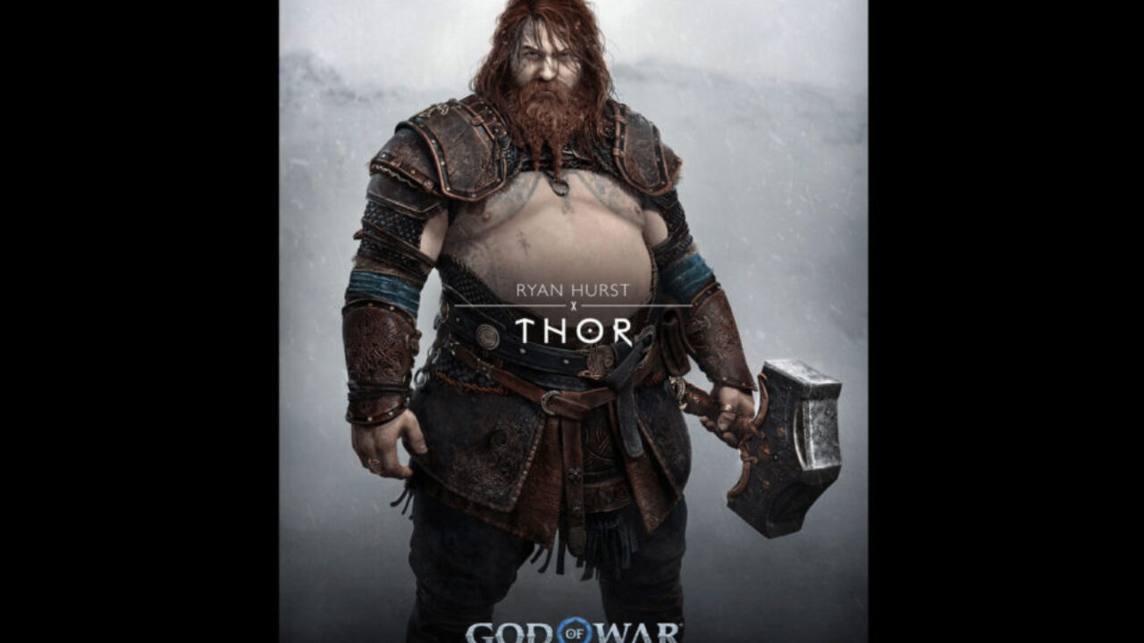 Martelo Thor God Of War Ragnarok Kratos Cosplay Grande Geek