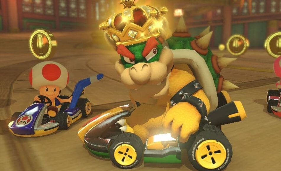 Veja o Mario Kart 8 Deluxe