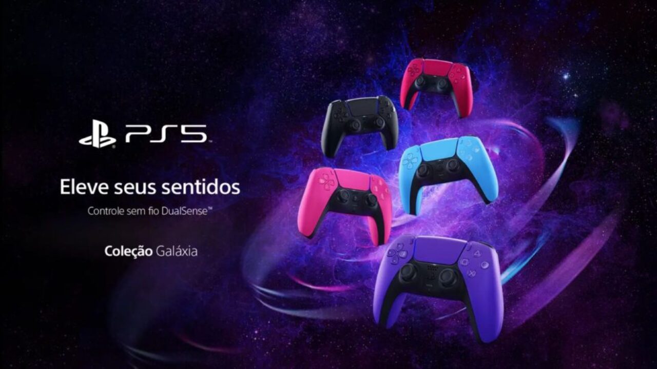 Controle Sem Fio Dualsense Starlight Blue - PS5 em Promoção na