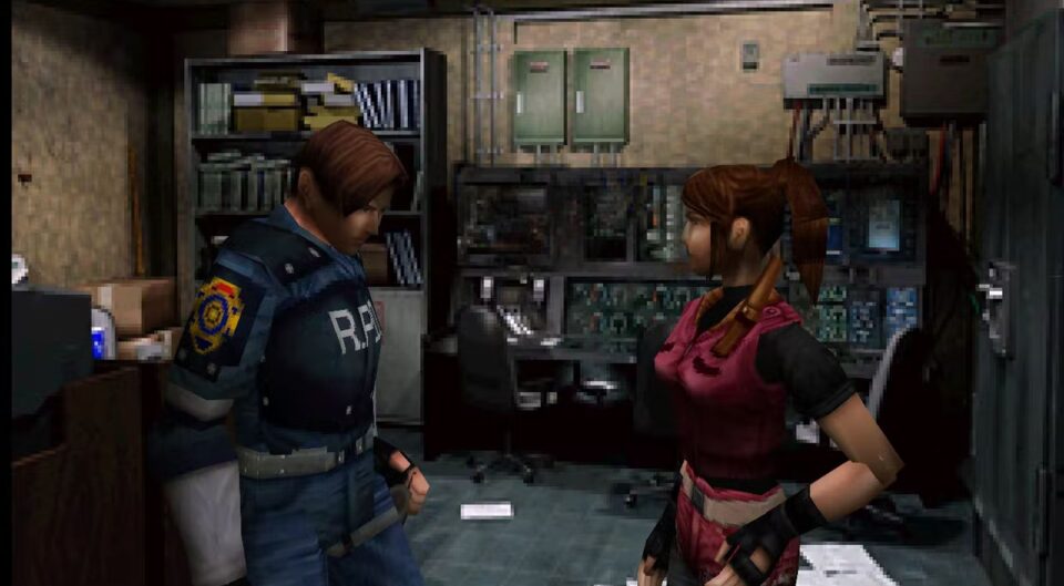 A imagem é do Resident Evil 2
