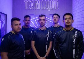 Foto dos atletas da Team Liquid