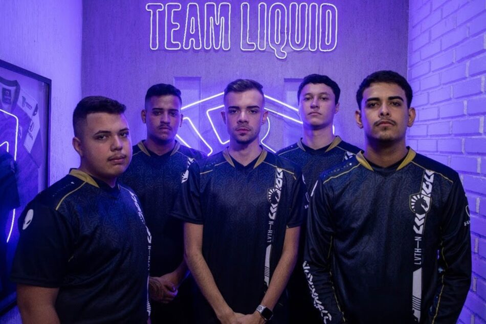 Foto dos atletas da Team Liquid