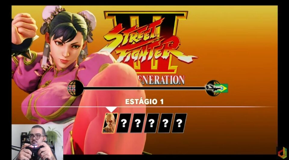 A imagem de Street Fighter V