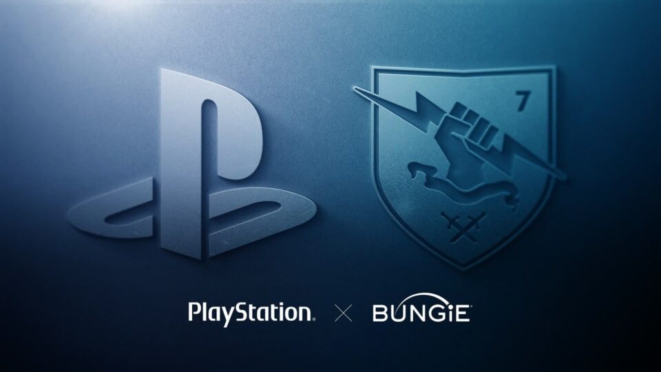 A imagem da PlayStation e Bungie