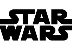 A imagem do logotipo de Star Wars