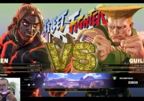 A imagem de Street Fighter