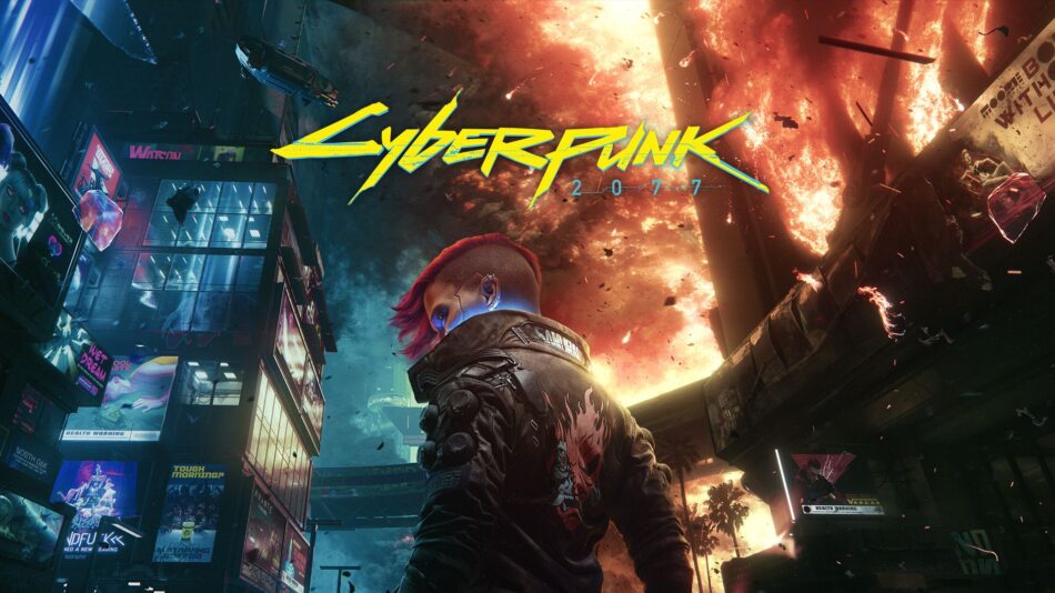 A imagem do Cyberpunk 2077