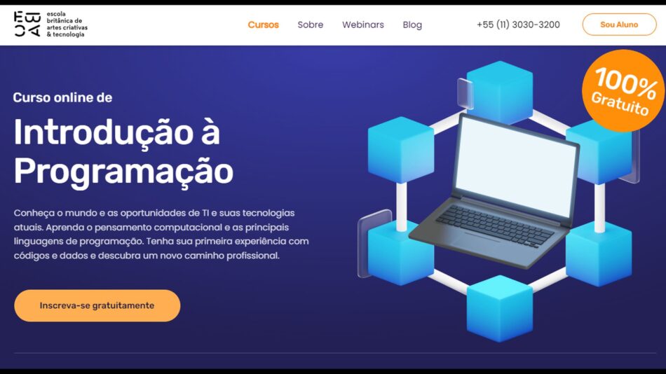 EBAC oferece curso gratuito de TI