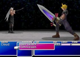 A imagem do Final Fantasy VII