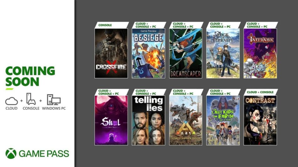 A imagem do Xbox Game Pass