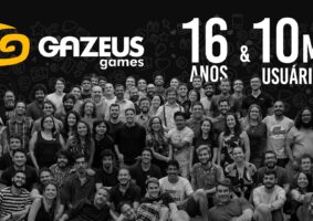 Empresa brasileira Gazeus Games completa 16 anos com mais de 10 milhões de jogadores
