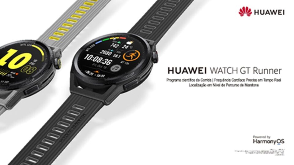 Huawei anuncia WATCH GT Runner, seu relógio de corrida
