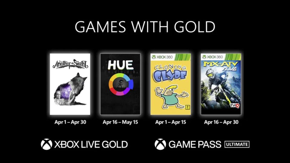 Incluindo Hue, saiba os novos Xbox Games with Gold para abril de 2022