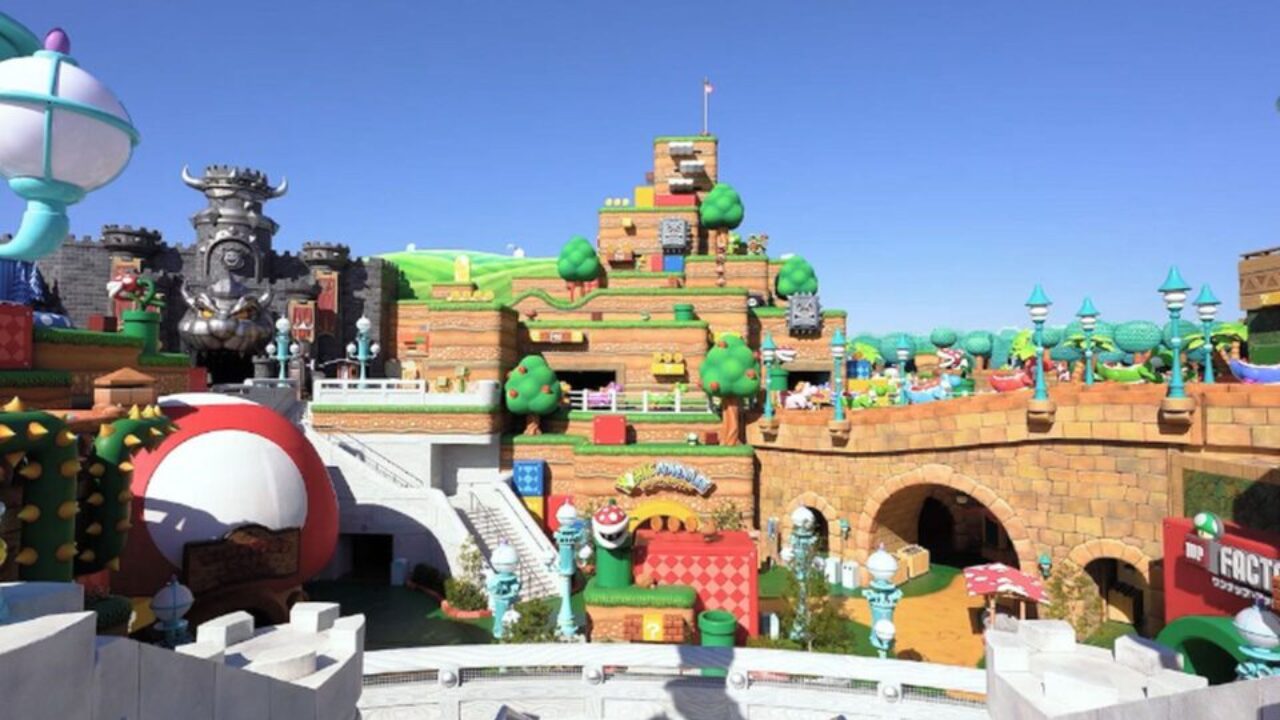 Jogos do Mario são tema da nova área do parque da Universal Califórnia