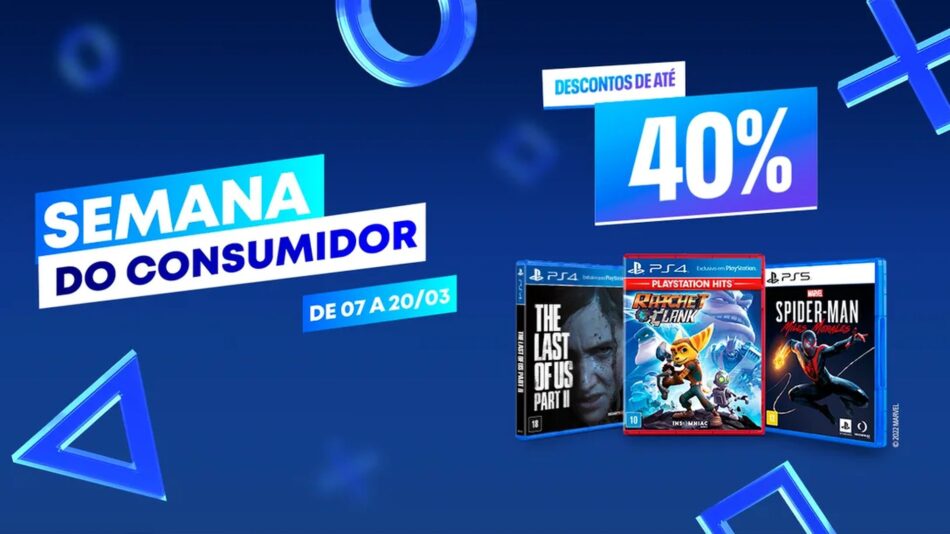 Semana do Consumidor PlayStation oferece diversas promoções até dia 20