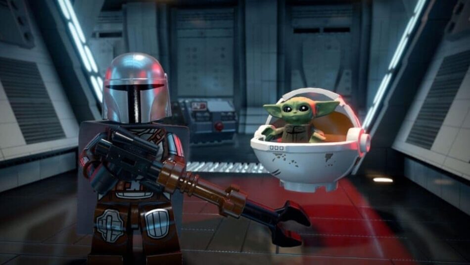 Baby Yoda está em DLC de LEGO Star Wars: A Saga Skywalker