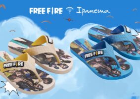 Garena lança linha de chinelos de Free Fire