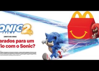 Personagens de “Sonic 2 - O Filme” chegam ao McLanche Feliz
