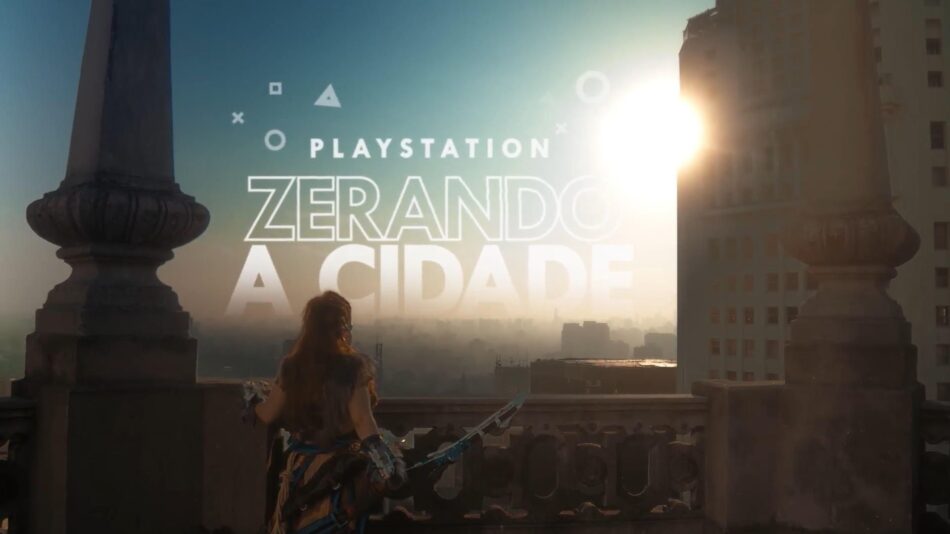 Aloy explora São Paulo em nova campanha da PlayStation