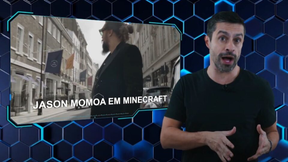 TV Cultura aborda Jason Momoa em filme de Minecraft