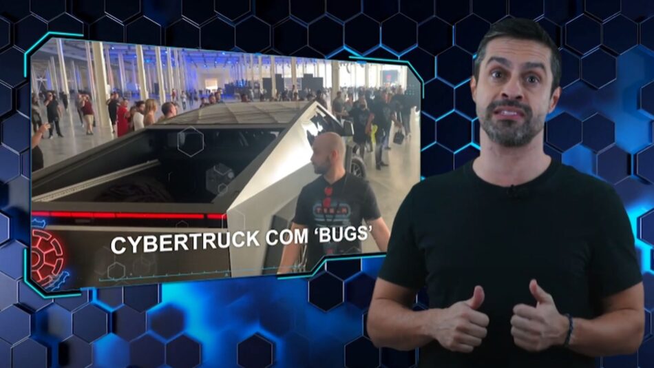 TV Cultura aborda o Cybertruck com bugs da Tesla