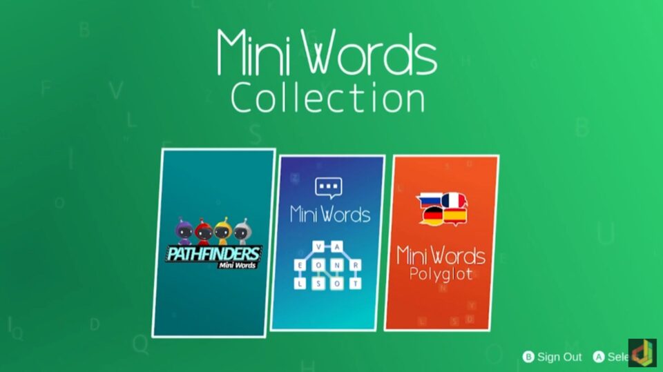 VEJA anúncio do jogo brasileiro Mini Words Collection, da QUByte Interactive