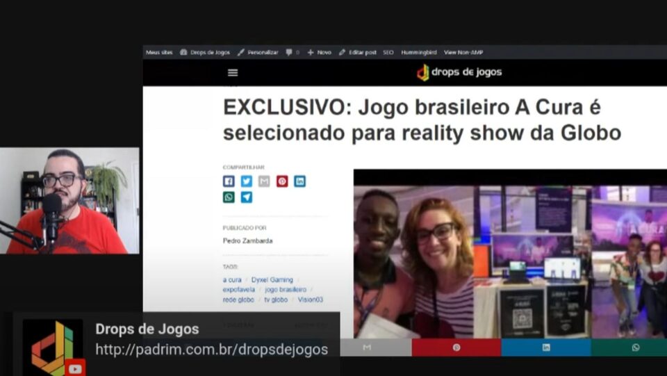 EXCLUSIVO - Contamos no Drops Debate sobre o jogo brasileiro na Globo