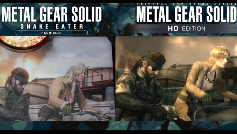 VÍDEO mostra as diferenças entre Metal Gear Solid 3: Snake Eater Pachinko e Original HD Collection