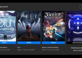 Epic Games Store solta jogos Jotun, Prey e Redout de graça