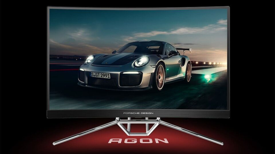 AOC Gaming apresenta o monitor gamer Agon com design feito pela Porsche