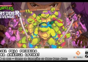 Festival Retro Games Brasil terá demo jogável do game TMNT: Shredder’s Revenge