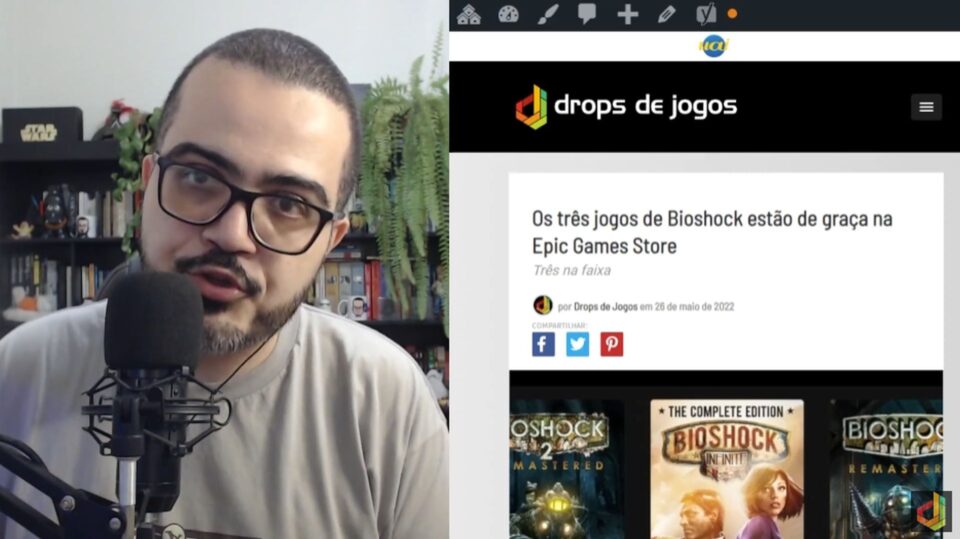 Drops News: Trilogia Bioshock está de graça na Epic