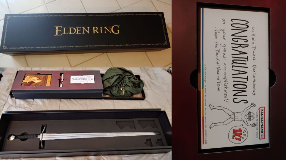Elden Ring: 'Let me solo her' recibe una espada por su apoyo continuo a la  comunidad - Vandal