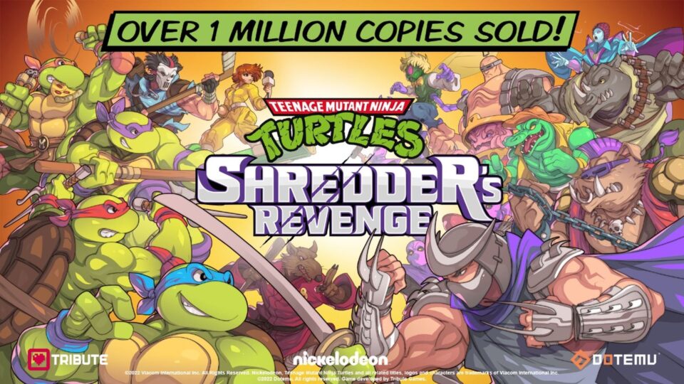 TMNT: Shredder's Revenge ultrapassa 1 milhão de cópias vendidas